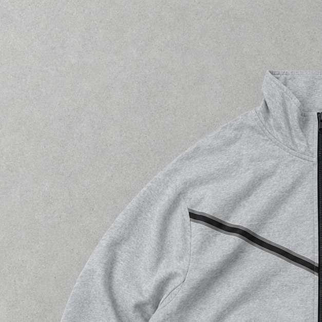 Nike Tech Fleece Jacke Grau Selten (Größe S)