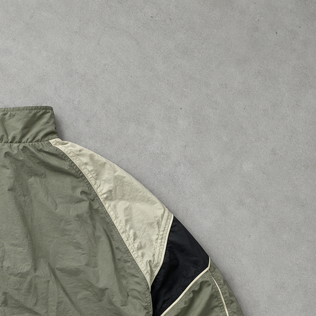 Y2K Nike Track Jacket Khaki Limited (XL)
