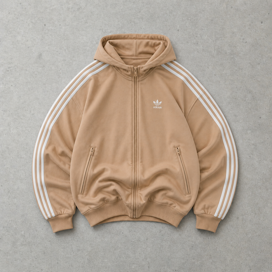 Adidas Vest Beige Rare (S) Stitched Logo