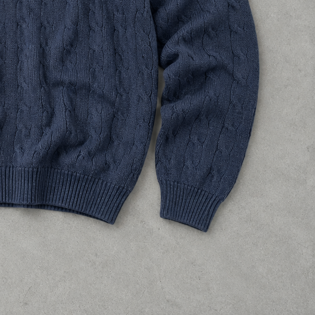 Polo Ralph Lauren Zip Sweater Marineblau Rare (XL)