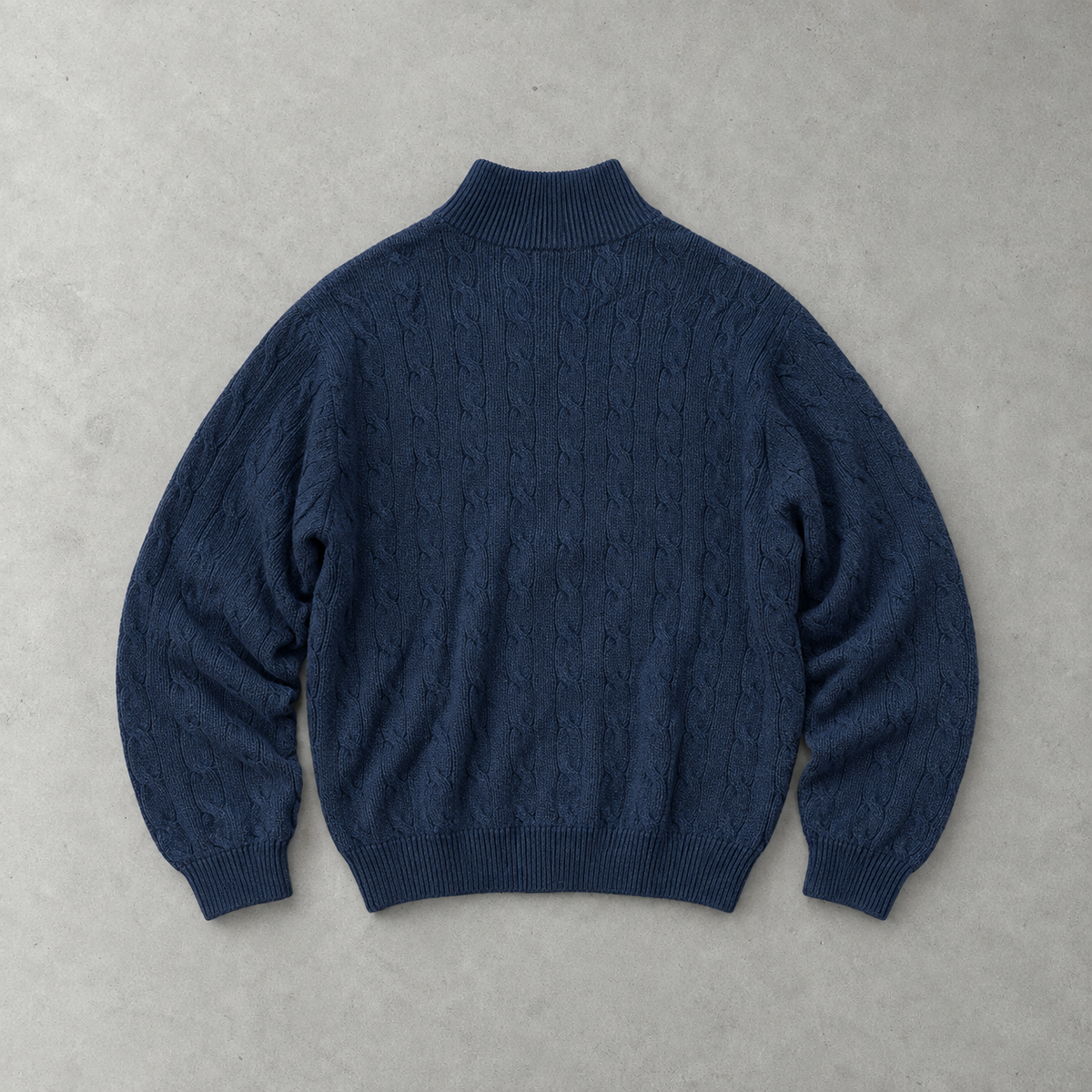 Polo Ralph Lauren Zip Sweater Marineblau Rare (XL)