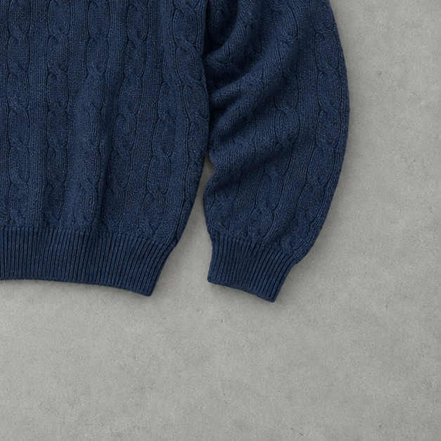 Polo Ralph Lauren Zip Sweater Marineblau Rare (XL)
