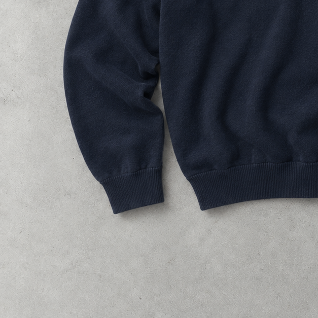 Polo Ralph Lauren Sweater Marineblau Rare (M) Stitched Logo