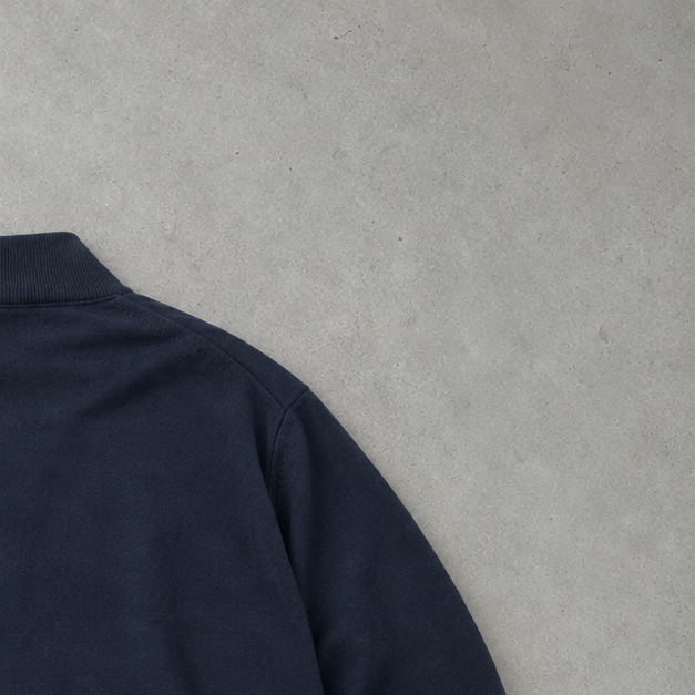 Polo Ralph Lauren Sweater Marineblau Rare (M) Stitched Logo