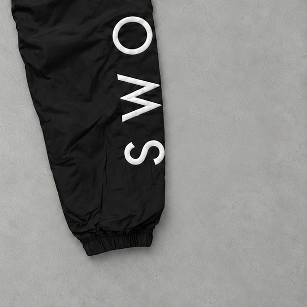Pantalon de jogging Nike noir/blanc rare (M)