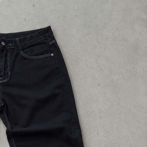 Y2K True Religion Jeans Schwarz Limited (S)