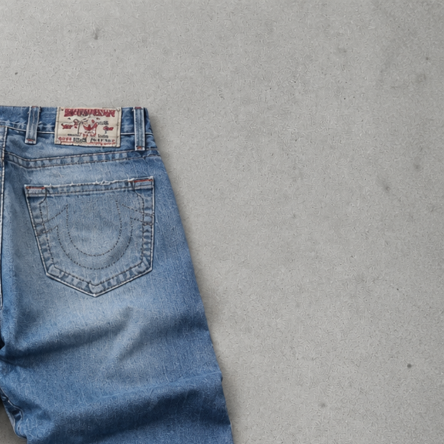 True Religion Jeans Blau Rare (M)