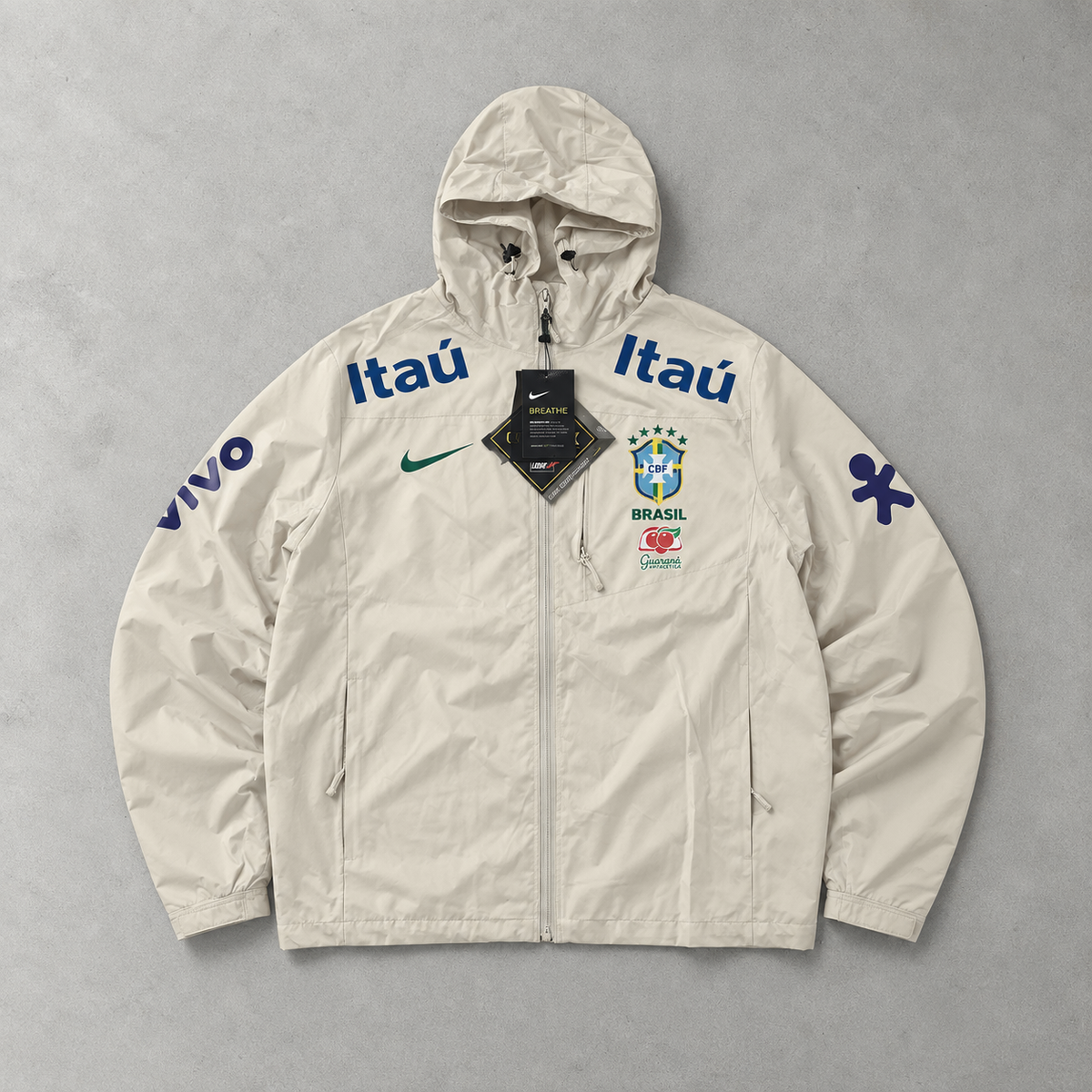 Brasilien Nike Gore-Tex Jacket Creme Limited (S)