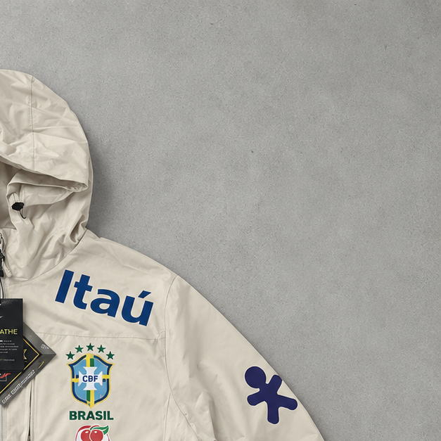 Brasilien Nike Gore-Tex Jacket Creme Limited (S)