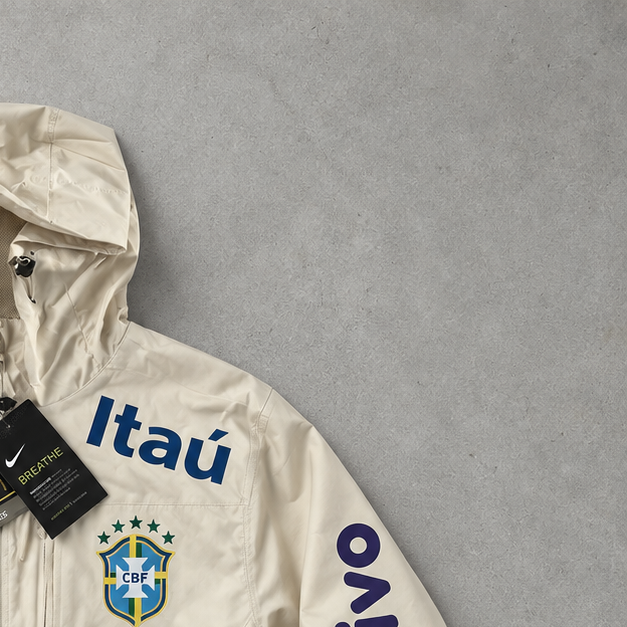 Brasilien Nike Gore-Tex Jacket Creme Limited (S)