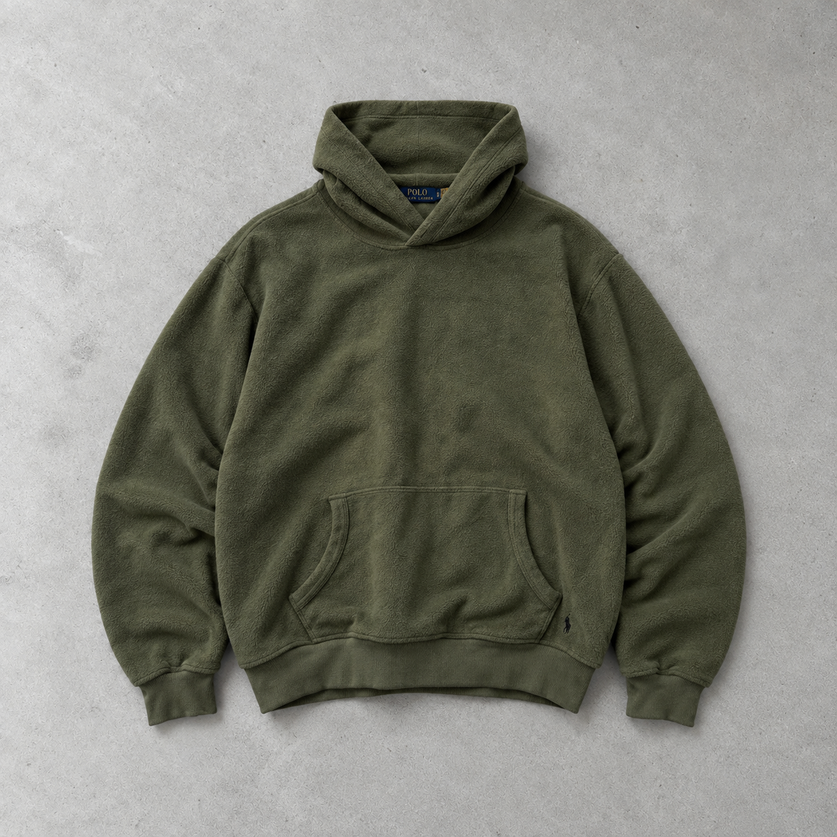 Polo Ralph Lauren Hoodie Khaki Rare (L)
