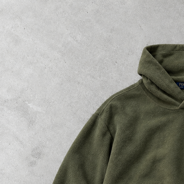 Polo Ralph Lauren Hoodie Khaki Rare (L)