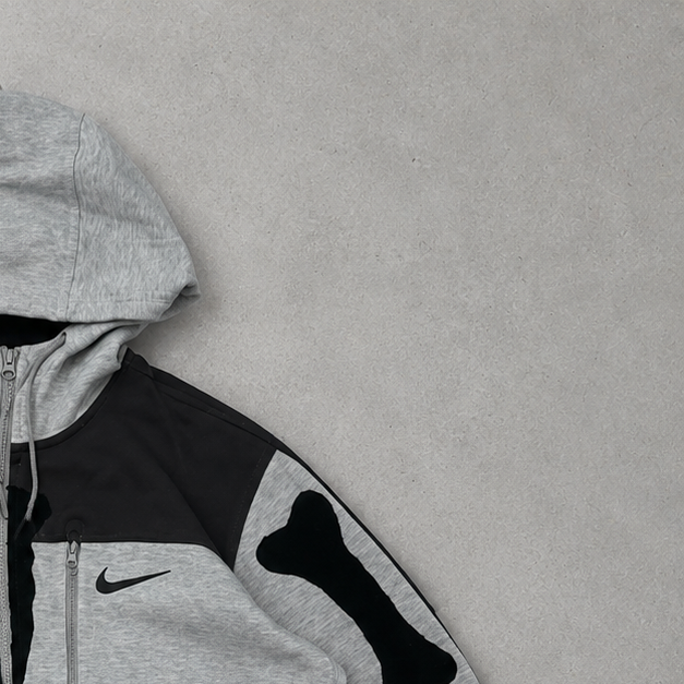 Y2K Nike Hoodie Grau Limited (L)