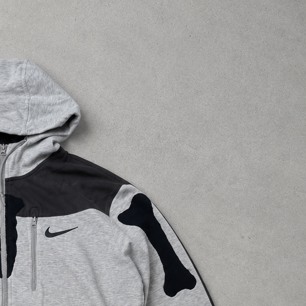 Y2K Nike Hoodie Grau Limited (L)