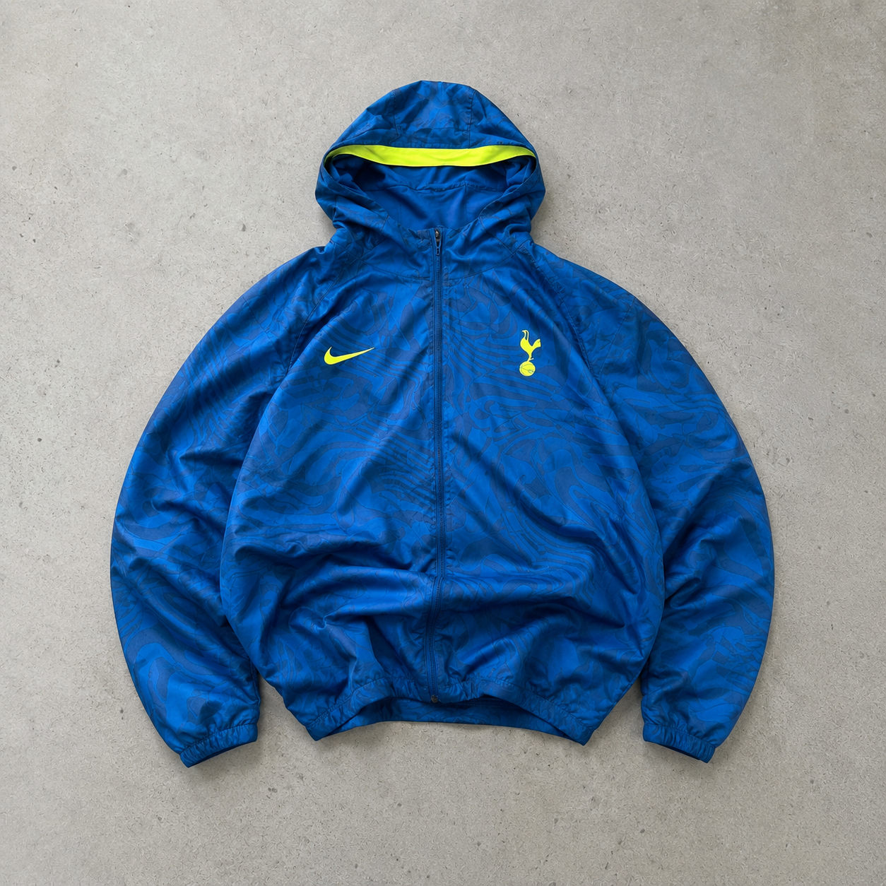 Tottenham Nike Jacket Blue, Yellow Rare (Size XL)