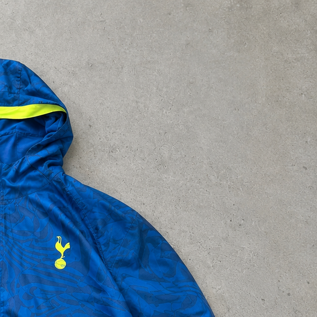 Tottenham Nike Jacket Blue, Yellow Rare (Size XL)