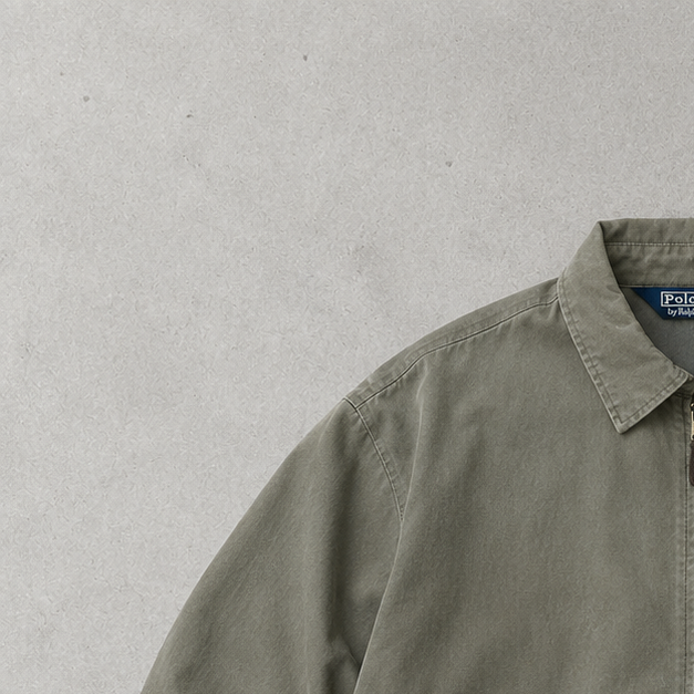 90s Polo Ralph Lauren Jacket Khaki Limited (XL)