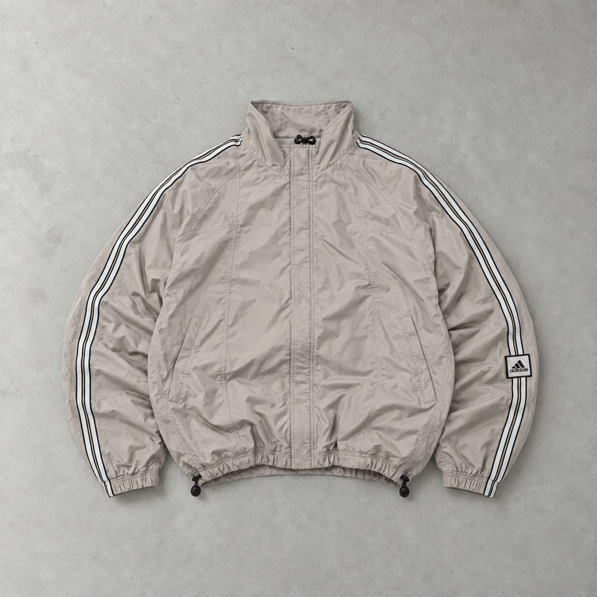 Veste vintage Adidas beige/crème rare (S)