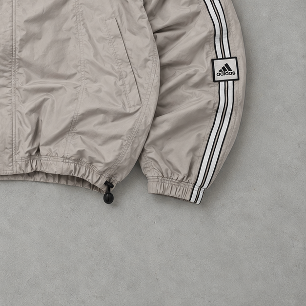 Veste vintage Adidas beige/crème rare (S)