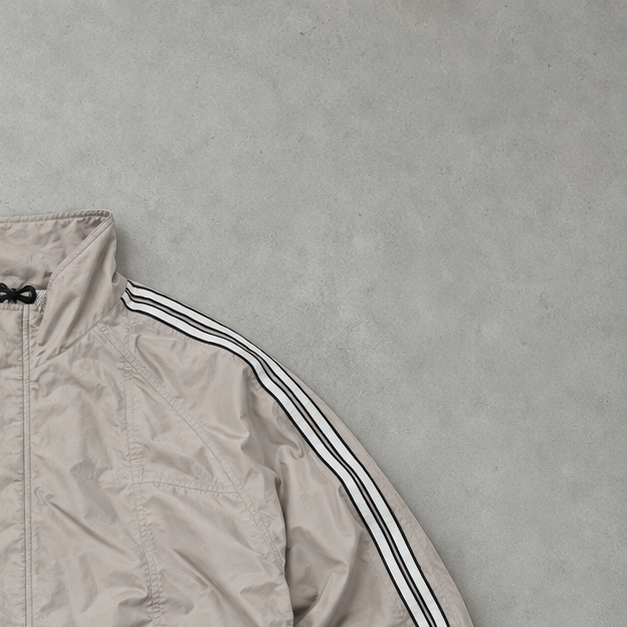 Veste vintage Adidas beige/crème rare (S)