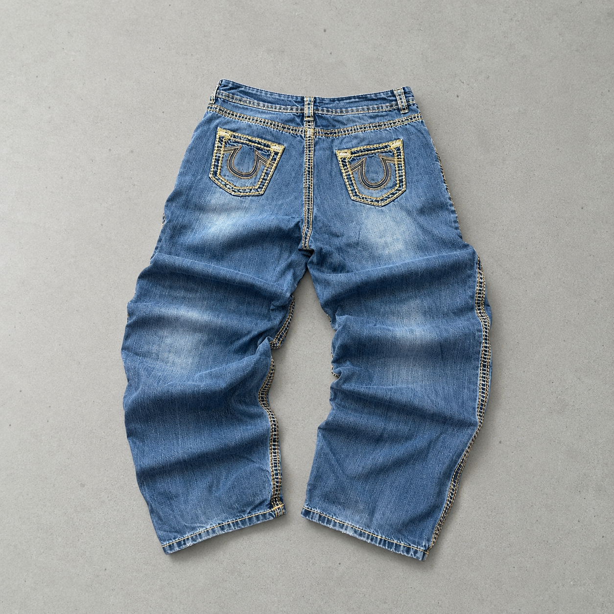 True Religion Pants Hellblau, Blau Rare (L)