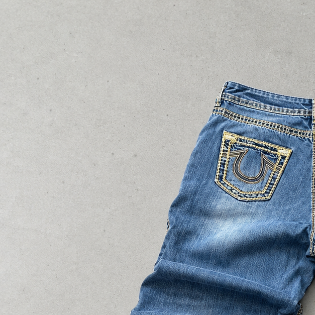 True Religion Pants Hellblau, Blau Rare (L)