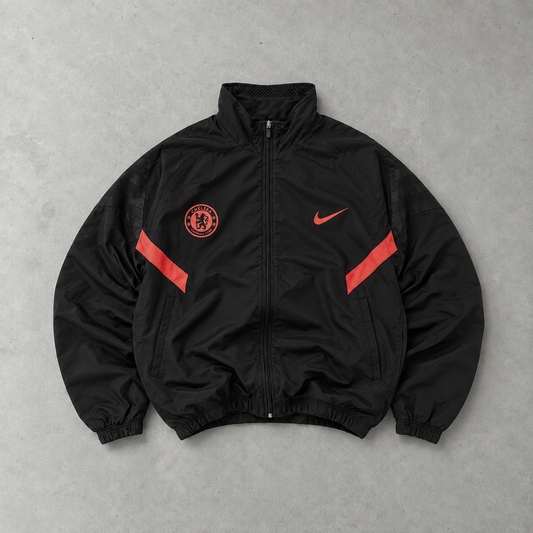 Veste de survêtement Nike Noir/Orange Édition limitée (M)