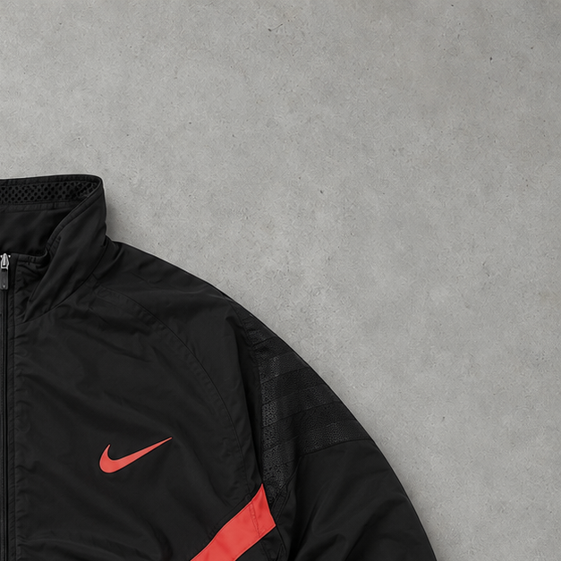 Nike Track Jacket Black/Orange Limited (M)