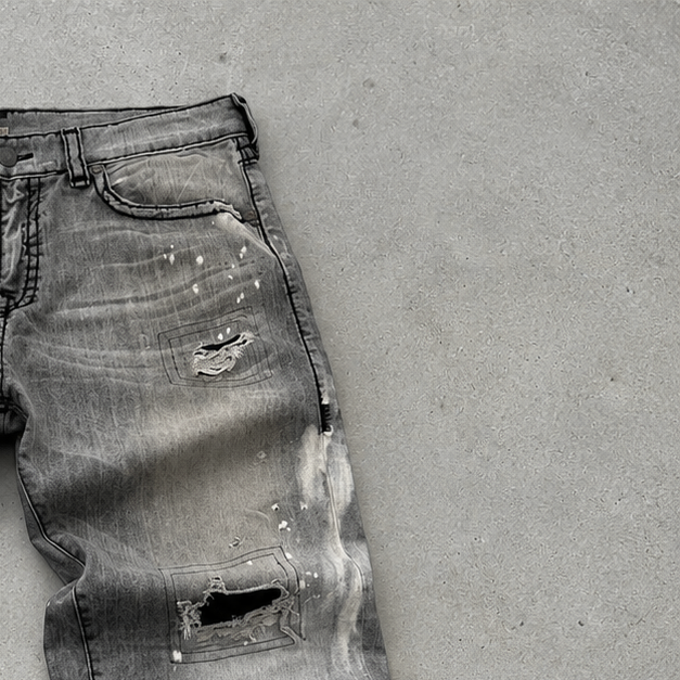 Y2K True Religion Jeans Grey Rare (W38 | DE 54)