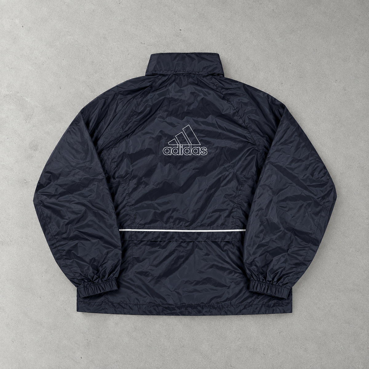 2010 Adidas Windbreaker Marineblau Selten (M)