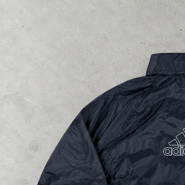 2010 Adidas Windbreaker Marineblau Selten (M)