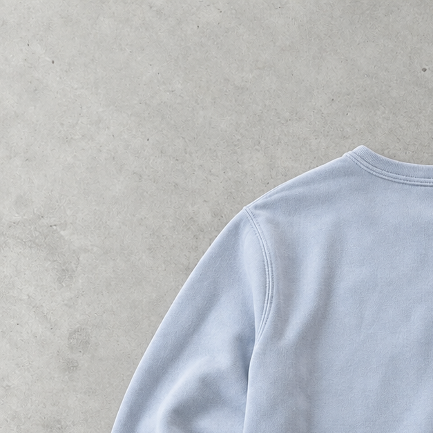 Polo Ralph Lauren Crewneck Sweater Hellblau Rare (L) Stitched Logo