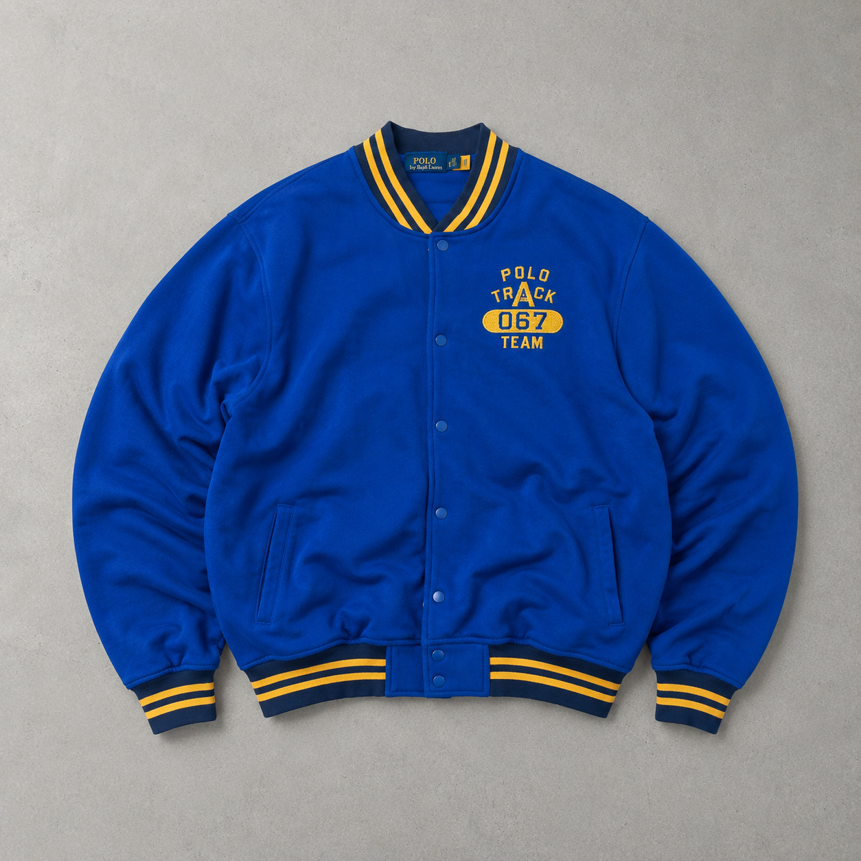 Ralph Lauren Jacket Gelb, Blau Rare (L)