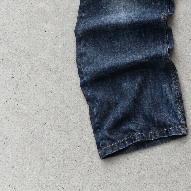 00s True Religion Straight Fit Pants Navy Rare (M)