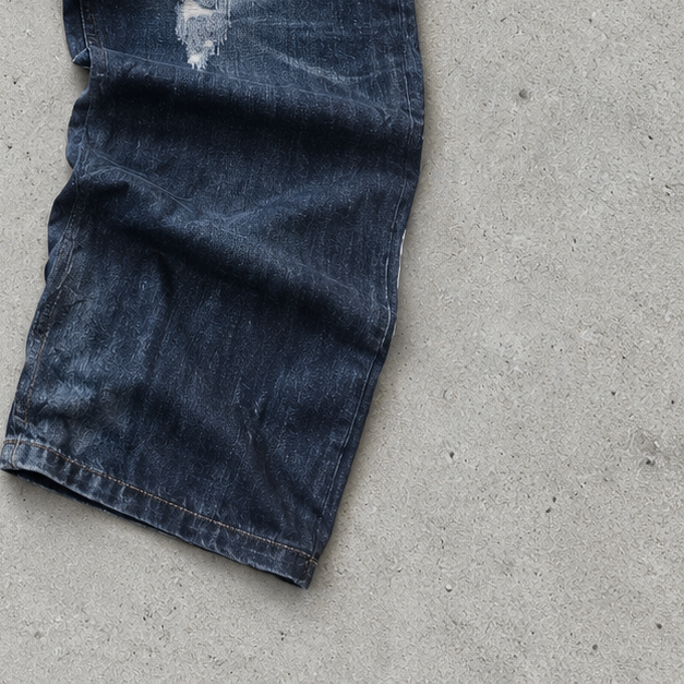 00s True Religion Straight Fit Pants Navy Rare (M)