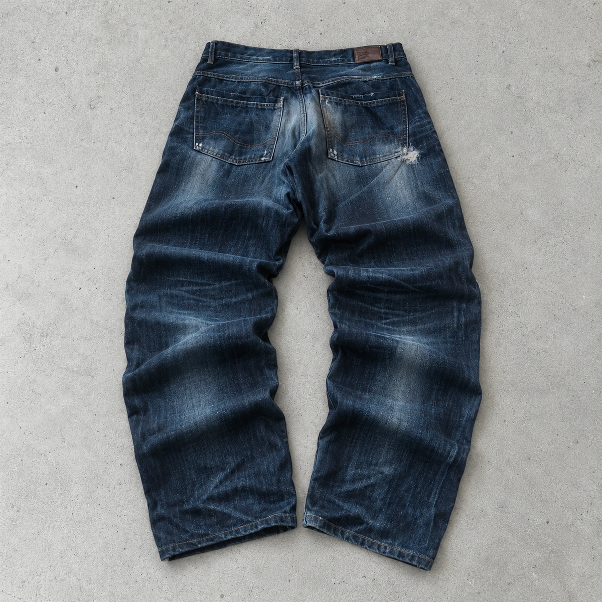 00s True Religion Straight Fit Pants Navy Rare (M)