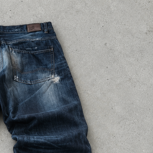 00s True Religion Straight Fit Pants Navy Rare (M)