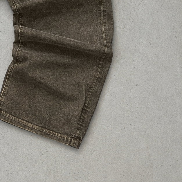 Y2K Armani Jeans Jeans Grau, Schwarz Rare (M)