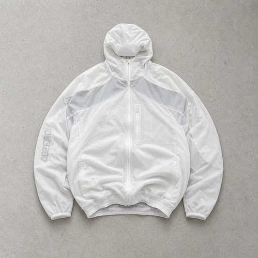 Adidas Jacket Weiß, Grau Limited (S) Stitched Logo