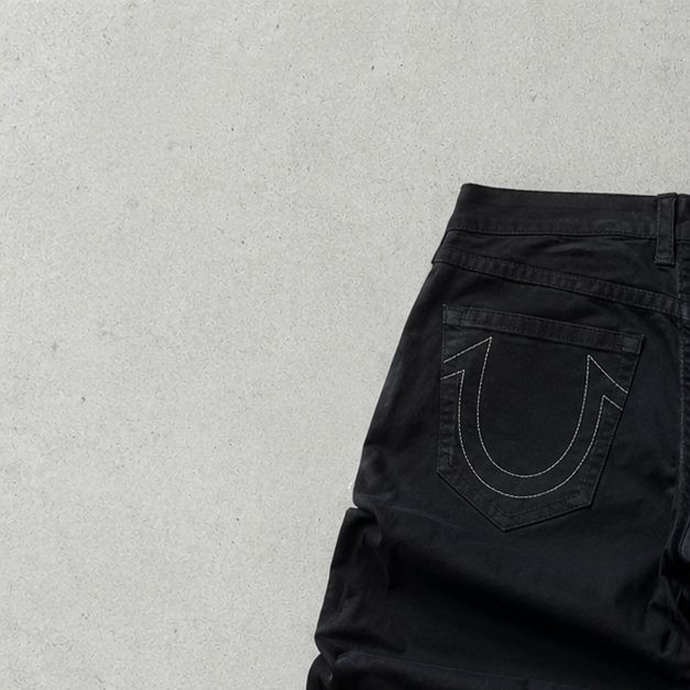 True Religion Jeans Schwarz Rare (W42 | DE 58)