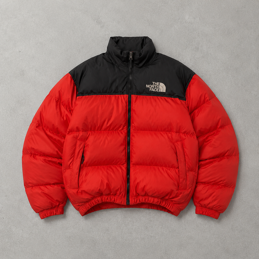 The North Face Jacket Schwarz, Rot Rare (M)