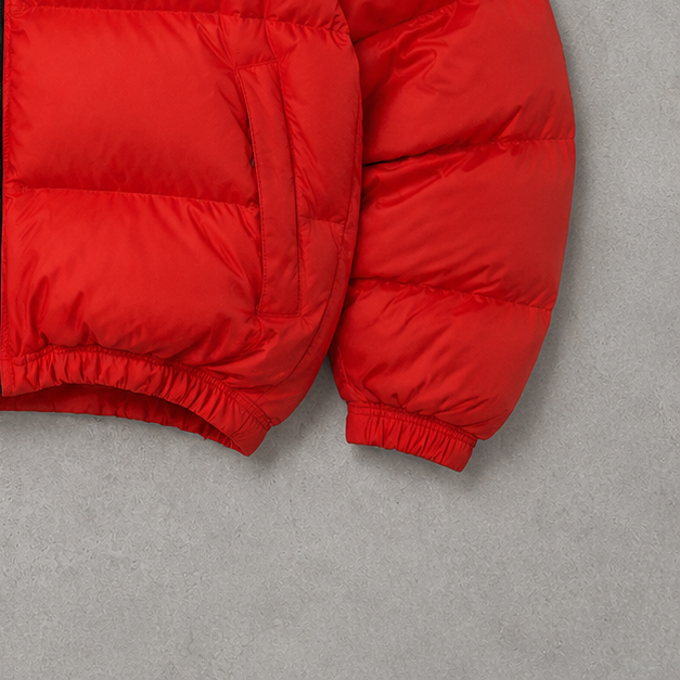 The North Face Jacket Schwarz, Rot Rare (M)
