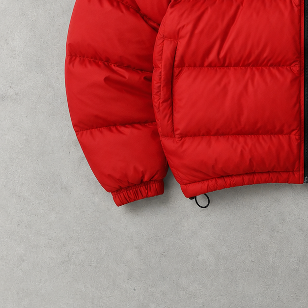 The North Face Jacket Schwarz, Rot Rare (M)