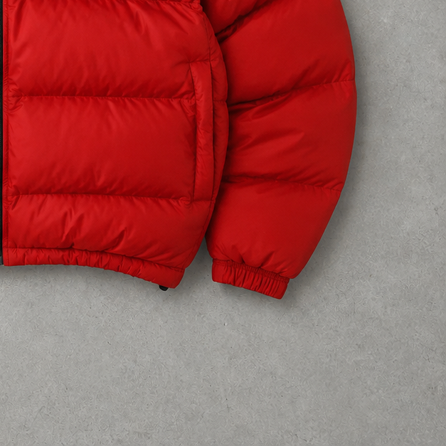 The North Face Jacket Schwarz, Rot Rare (M)