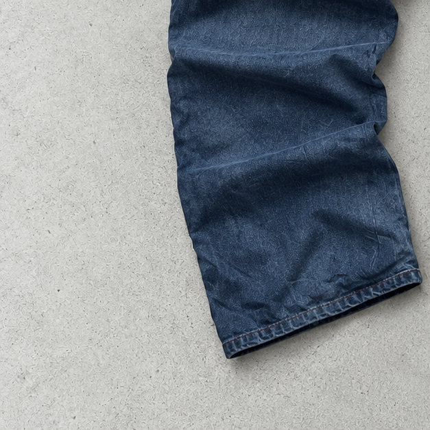 Y2K True Religion Straight Jeans Burgunderrot Rare (W34 | DE 50)