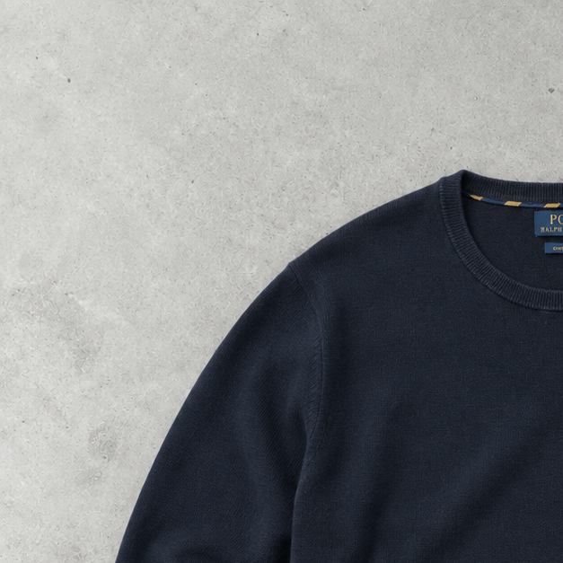 Ralph Lauren Sweater Marineblau Rare (XL)