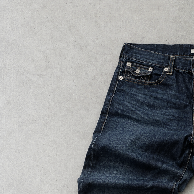 True Religion Ricky Jeans Marineblau Limited (W40 | DE 56)