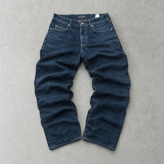 Vintage Armani Jeans Jeans Navy Limited (M)