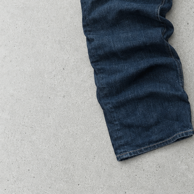 Jean vintage Armani Jeans bleu marine en édition limitée (M)