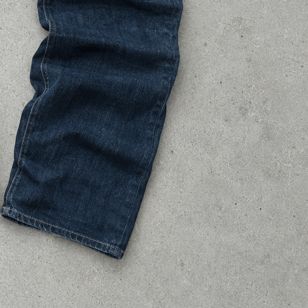 Jean vintage Armani Jeans bleu marine en édition limitée (M)